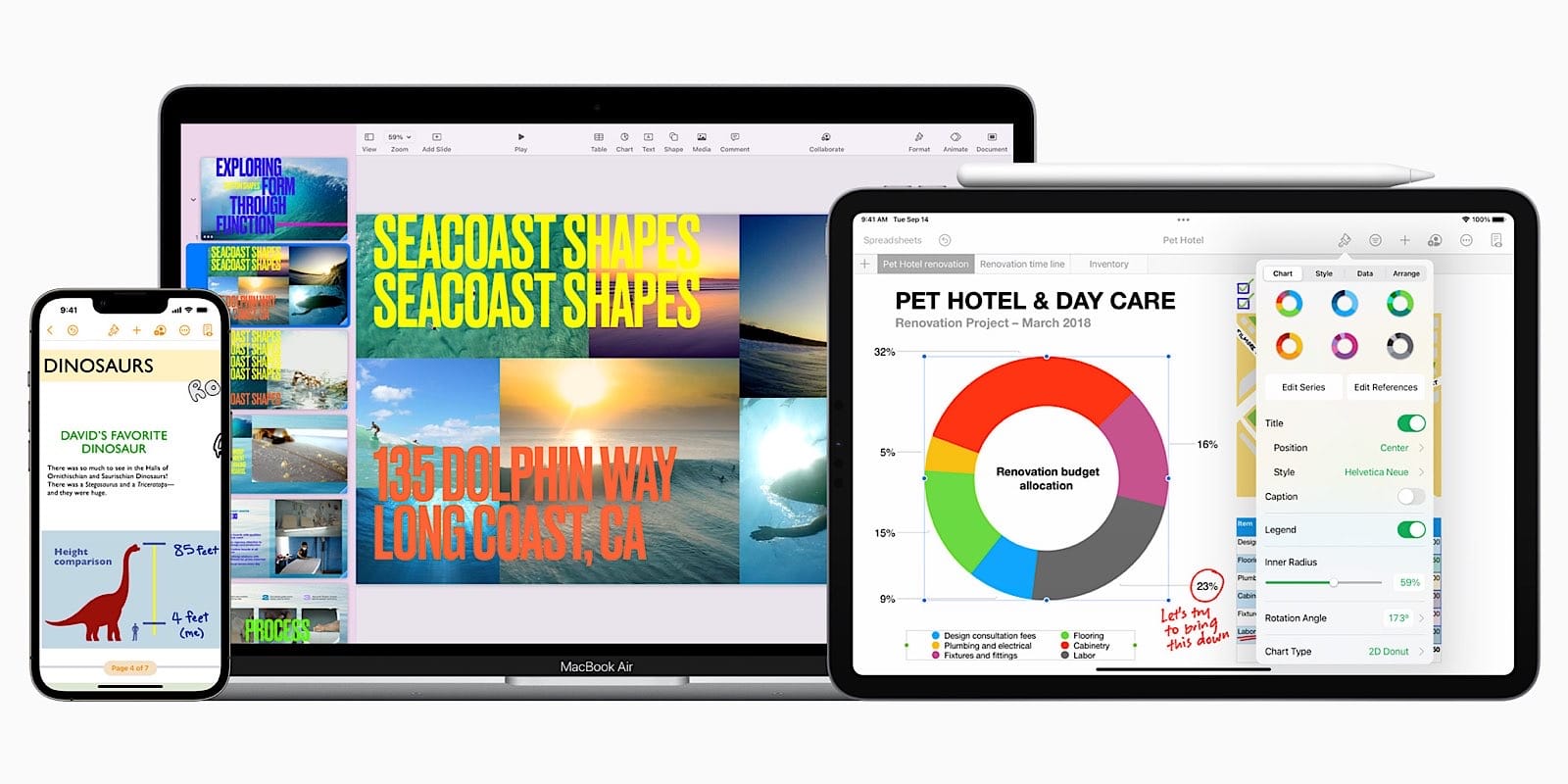 Apple's update to iWork