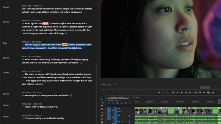 Adobe turns to text for faster video editing in Premiere – Pickr