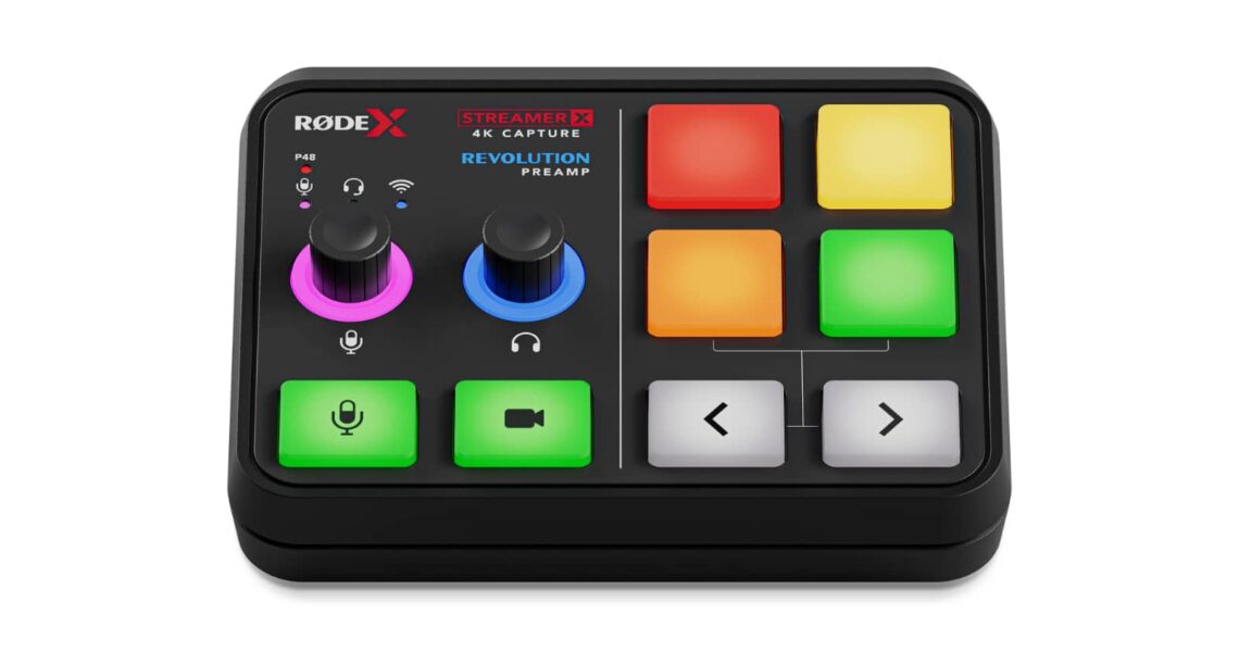 Rode S Action Layout Rode adds video support to streaming options with Streamer X – Pickr