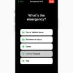 How Apple Emergency SOS satellite works