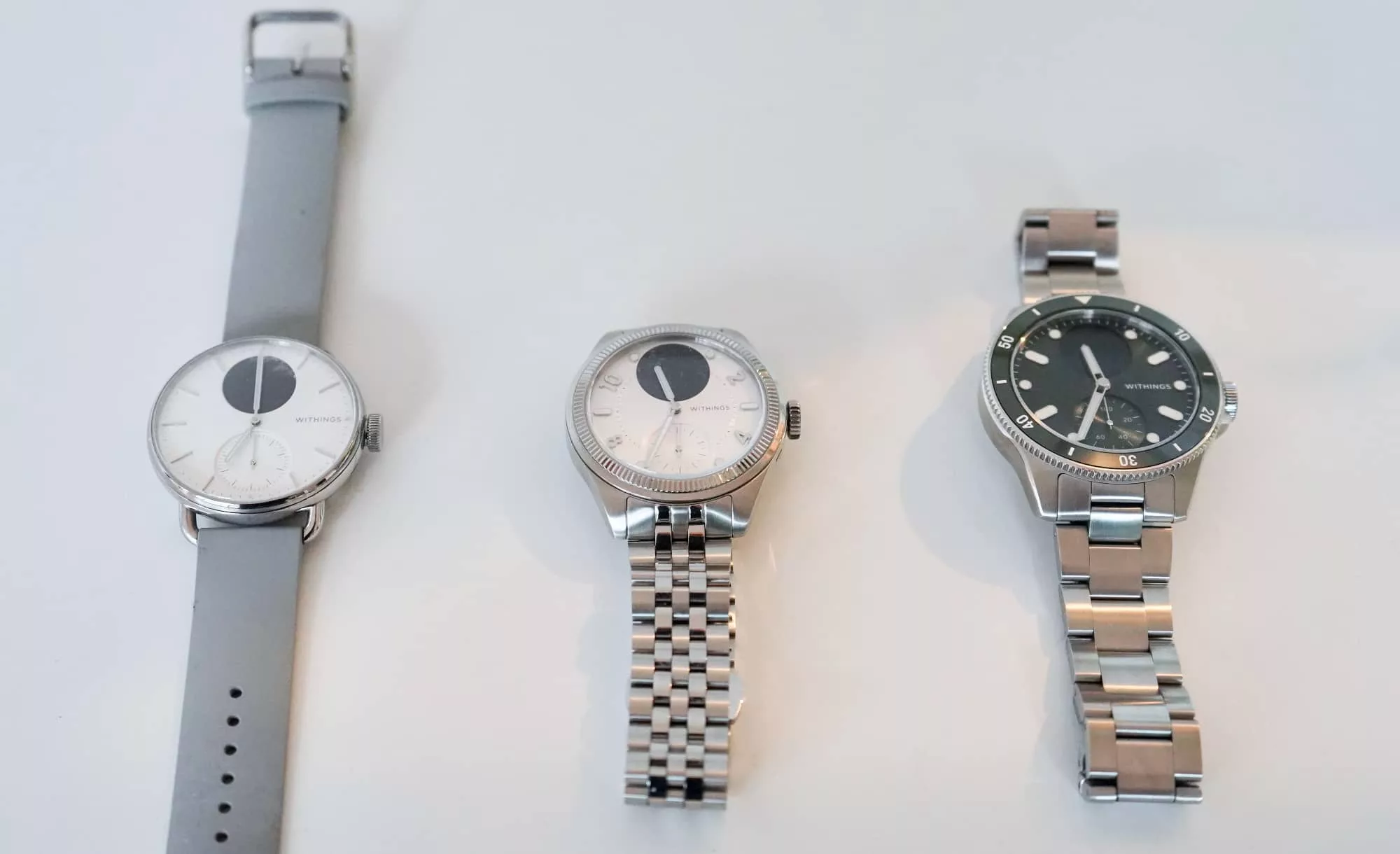 All the ScanWatch models we've reviewed have the same hardware, but they all look a little different. 