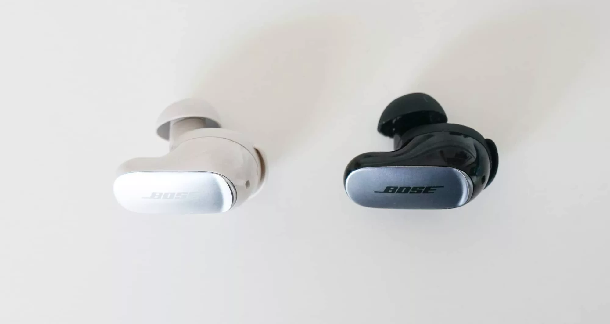 It's been two years, and the Bose QuietComfort Ultra 2nd-gen (left) is the same size as the first QC Ultra. 