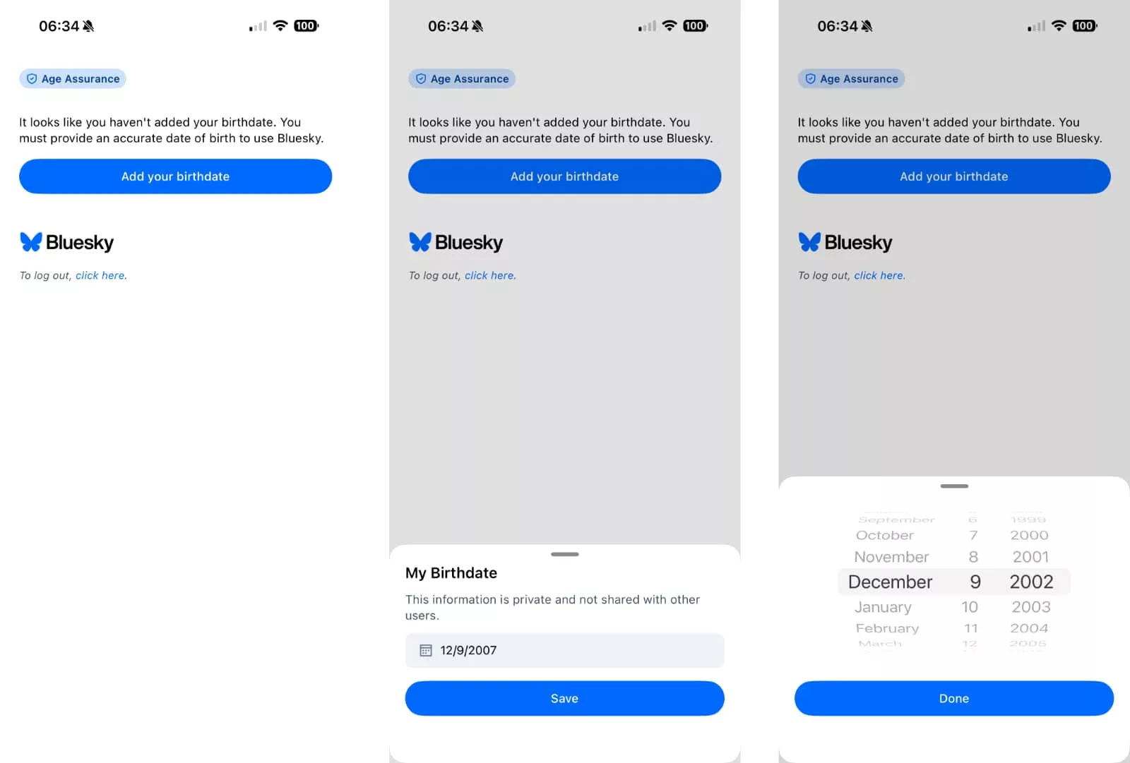 Bluesky added age verification on December 10.
