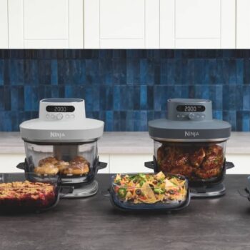 Ninja’s glass air fryer doubles as storage, theatre