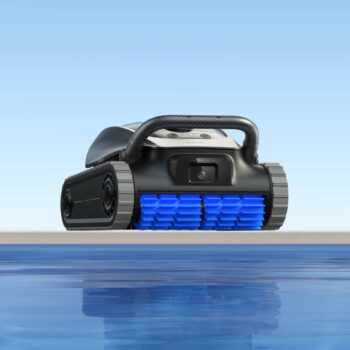 Mova moves to the pool as robotics enters the yard